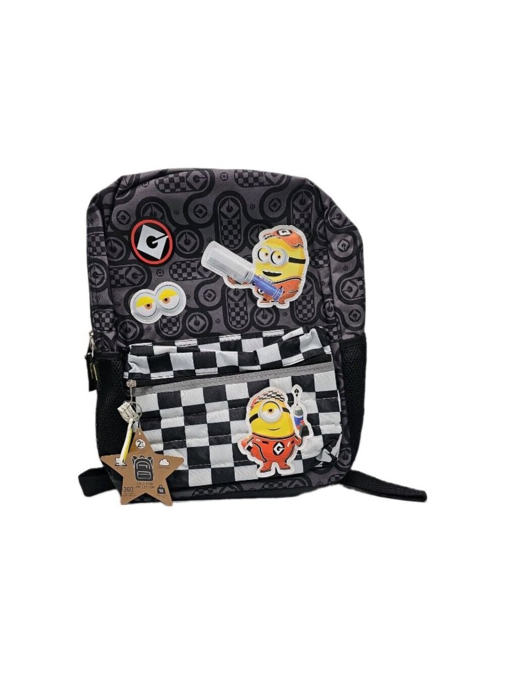 Despicable Me 4 Minions Kids 16" Backpack NWTs Banana Key Chain
